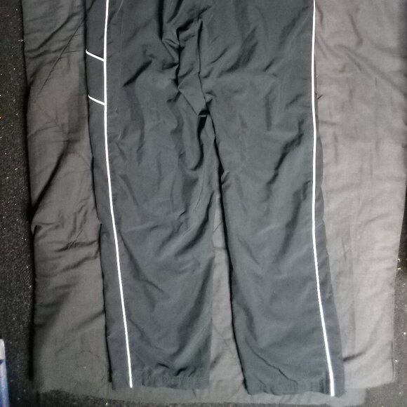 Vintage Y2K Nike Striped Mesh Lined Wind Pants Joggers Trainers - Picture 5 of 8